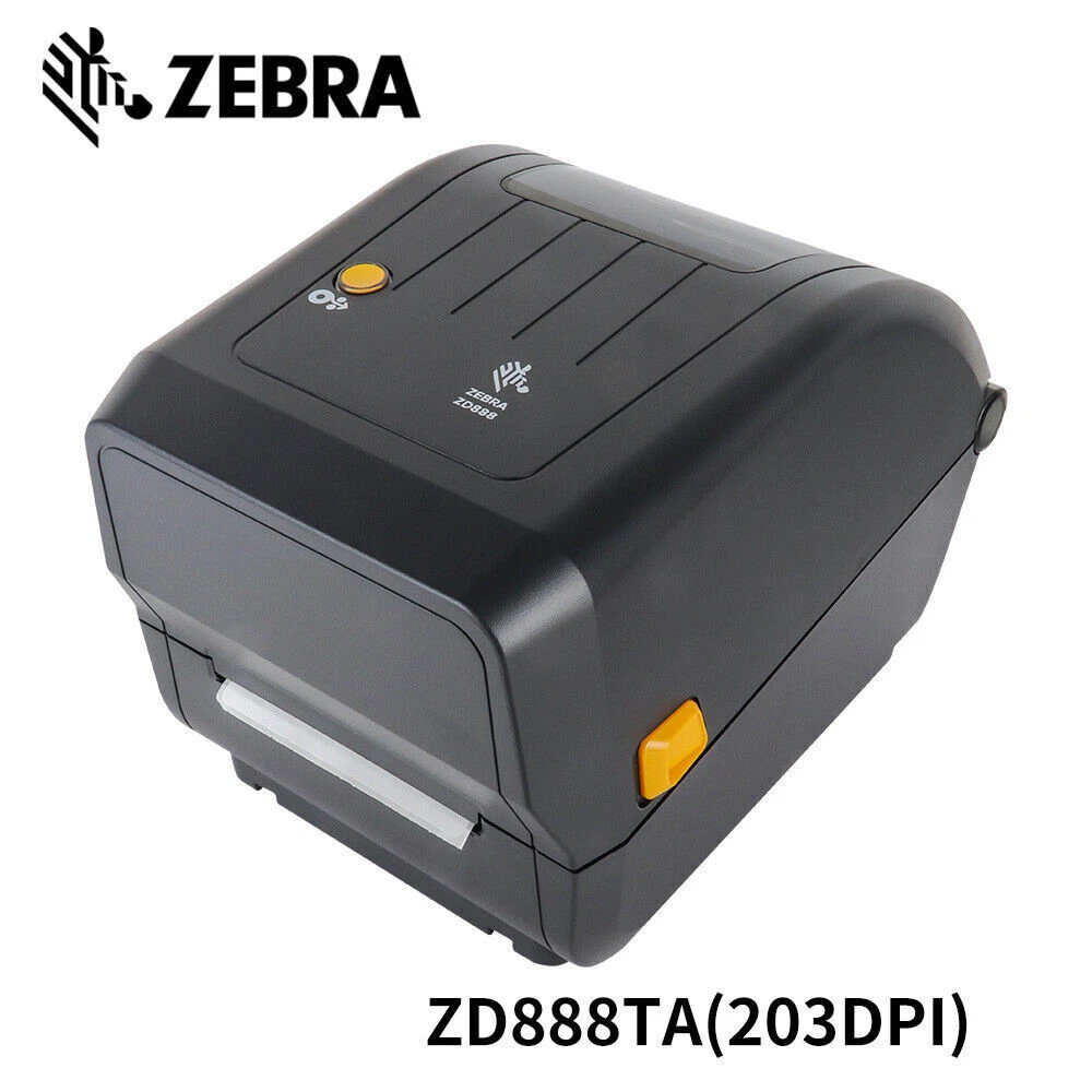 Máy in mã vạch ZD888TA, 203 dpi, Mã: ZD88A42-309G0GNZ, Hiệu Zebra