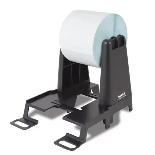 [GEXT] Giá đỡ decal in tem mã vạch màu đen hãng Godex